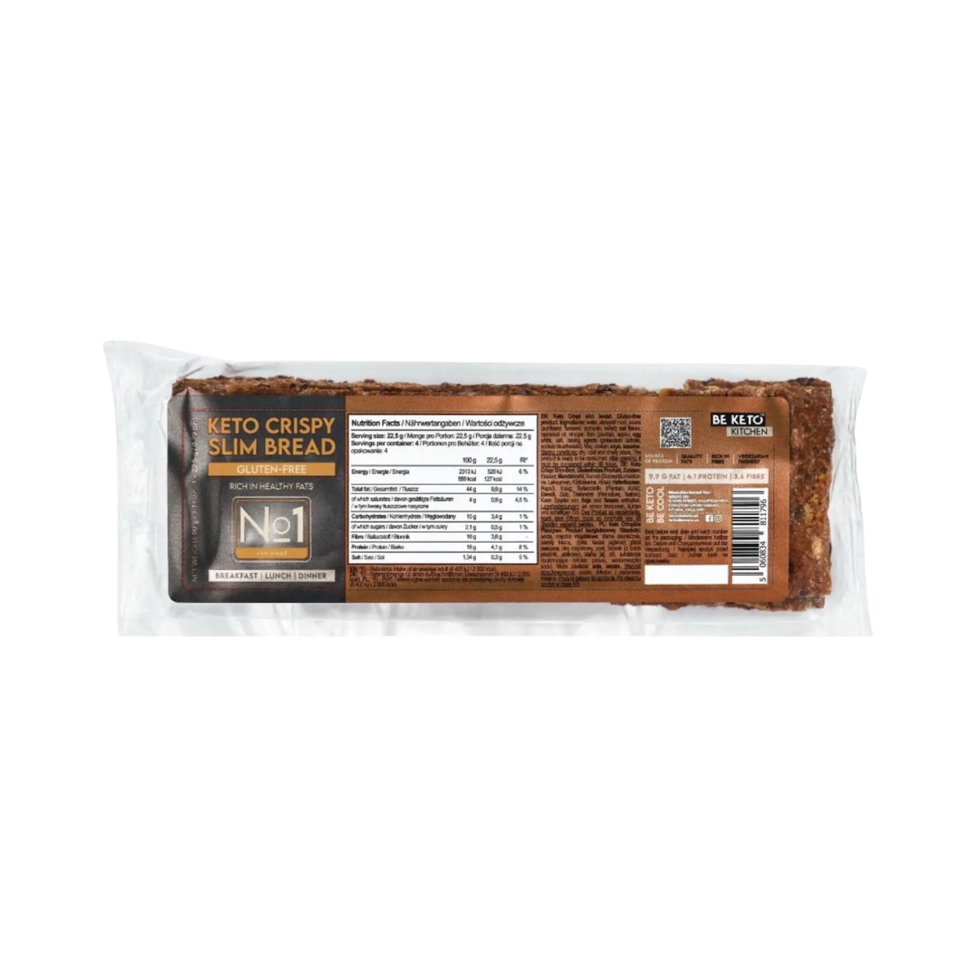 Pan Keto Crujiente 90g