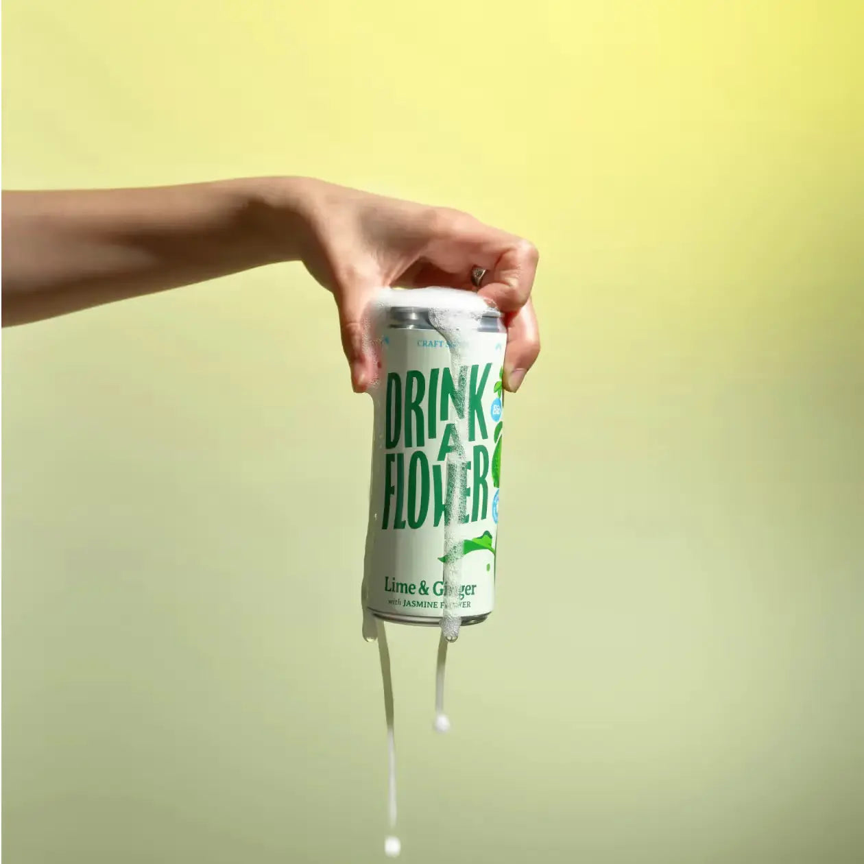 Refresco Artesanal Ecológico de Lima y Jengibre