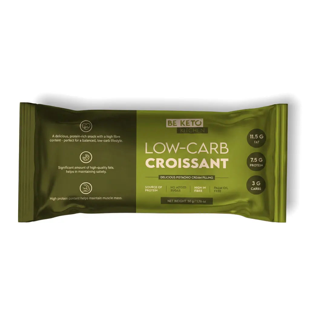 Croissant Bajo en Hidratos con Crema de Pistacho