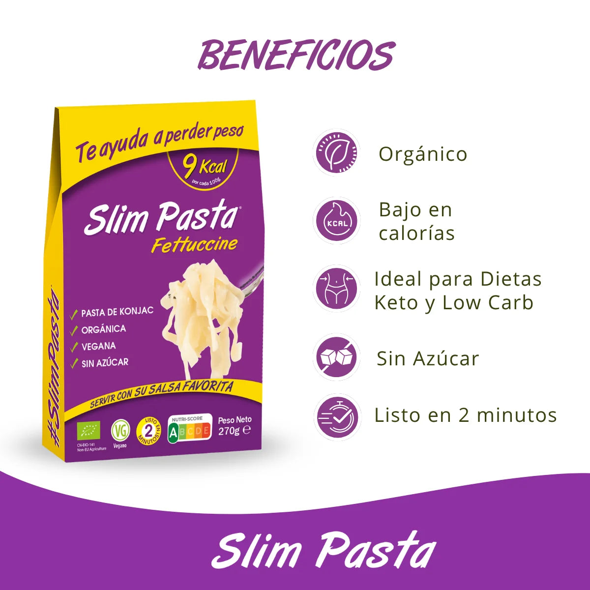 Fettuccine de Konjac
