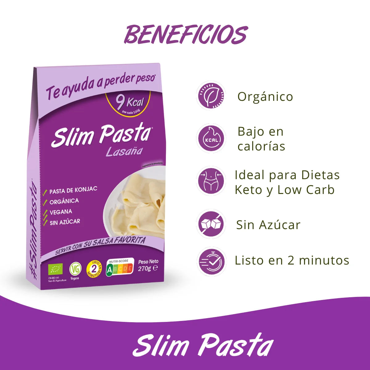 Lasaña de Konjac
