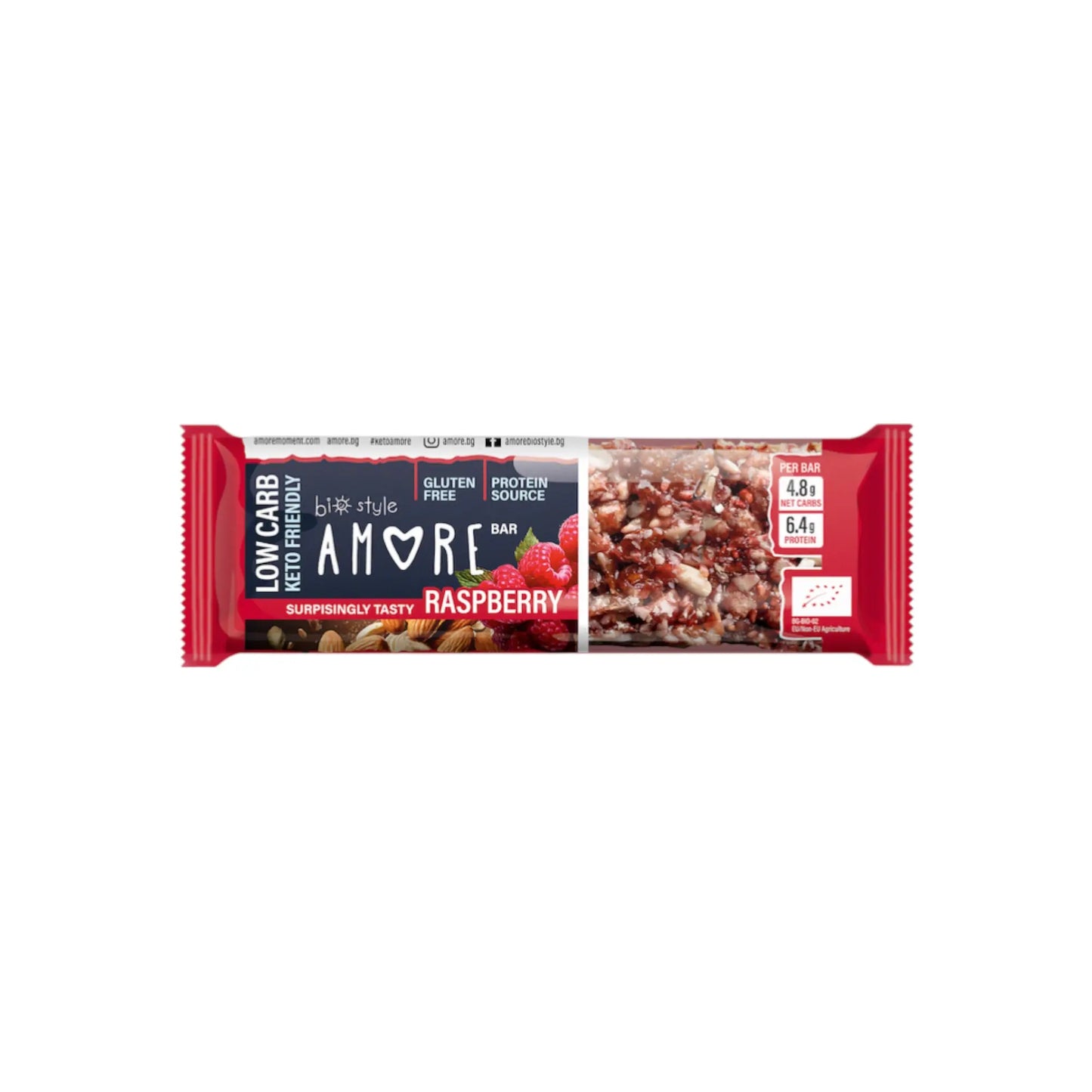 Barrita Low Carb Frambuesas 40g