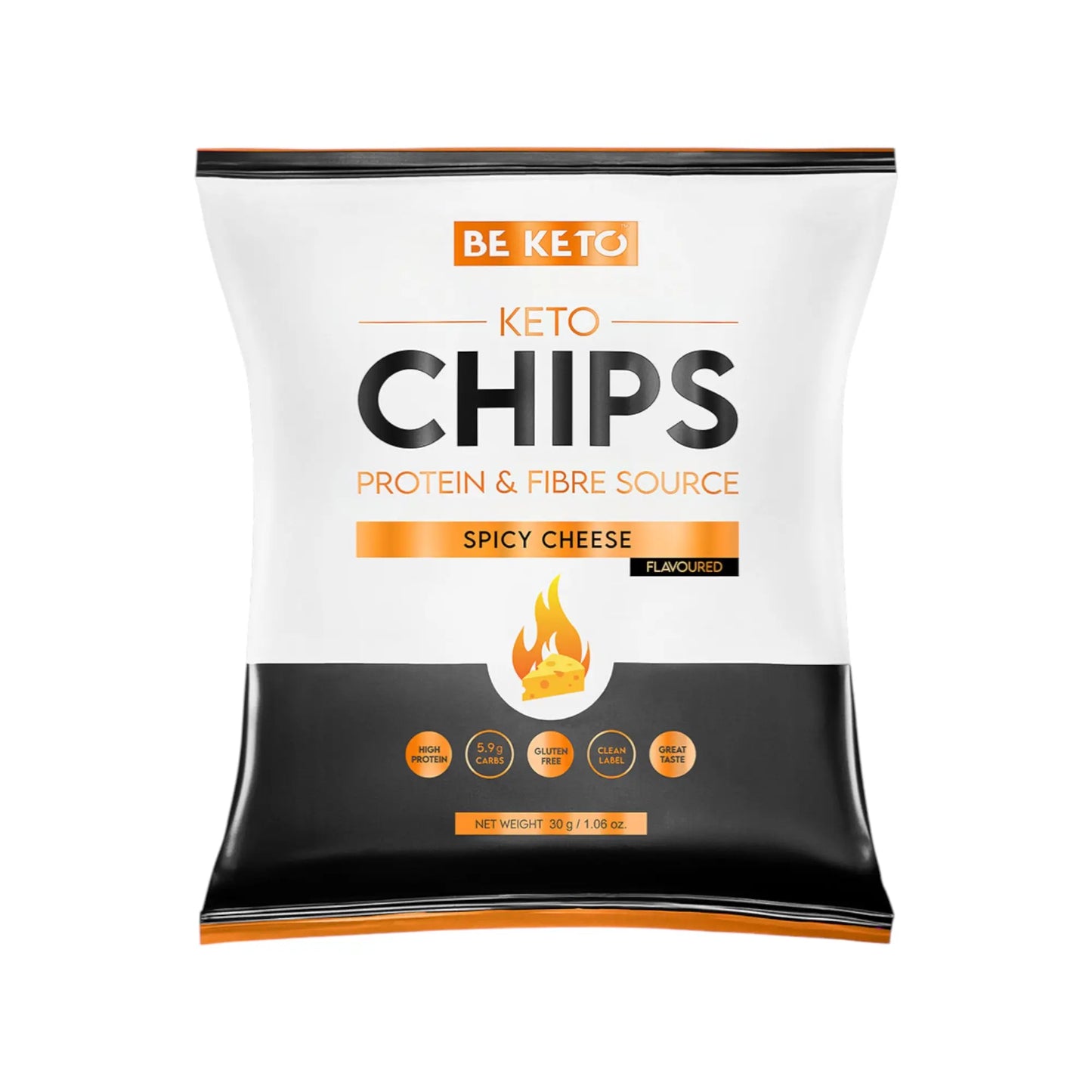 Chips Keto – Queso Picante 30g