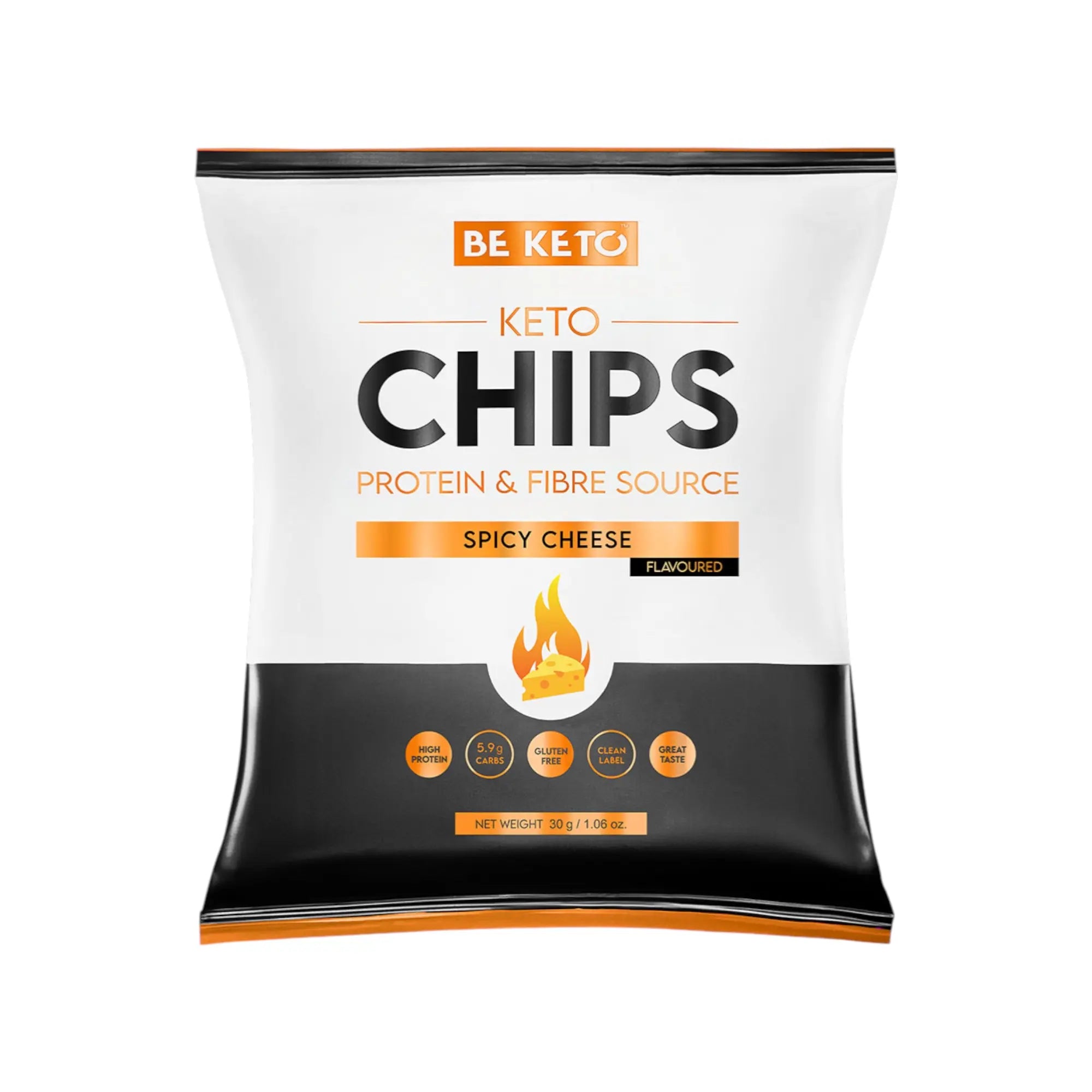 Chips Keto – Queso Picante 30g