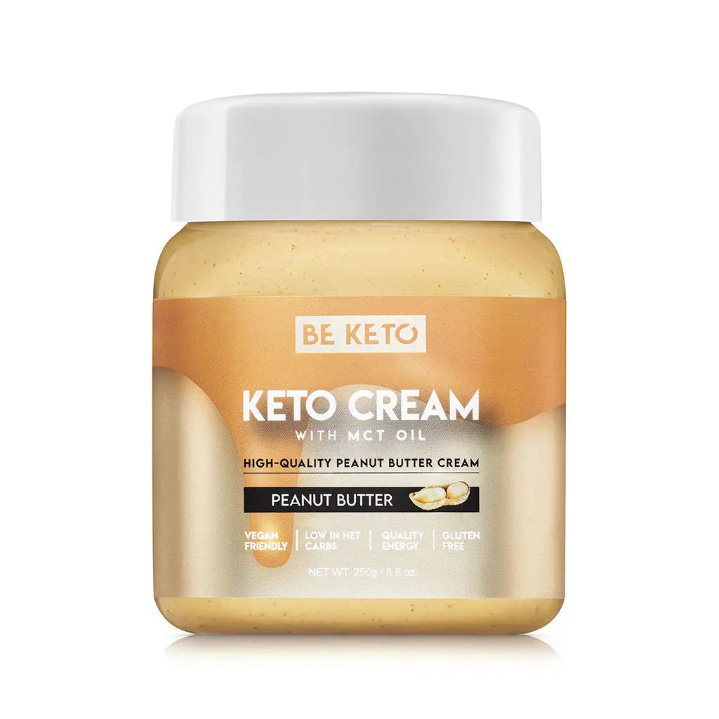Crema Keto Mantequilla de Cacahuete
