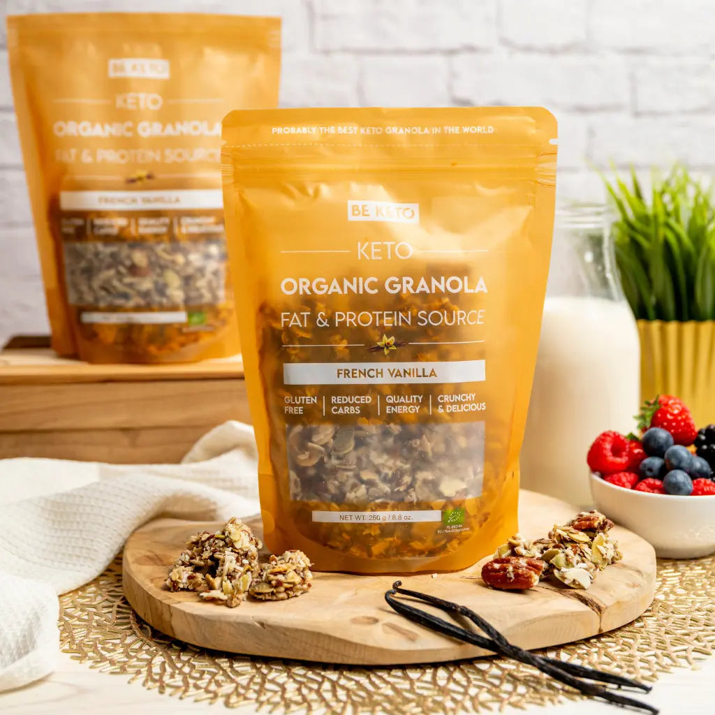 Granola Keto BIO de Vainilla Francesa