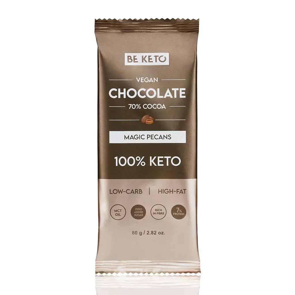 Chocolate 70% con Nueces Pecanas