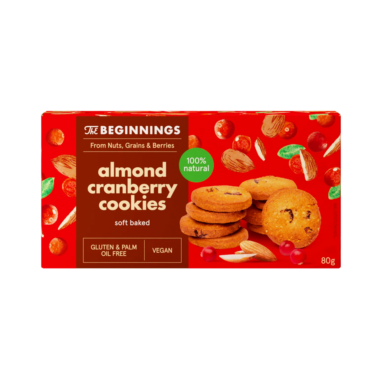 Galletas de Almendra y Arándanos Rojos