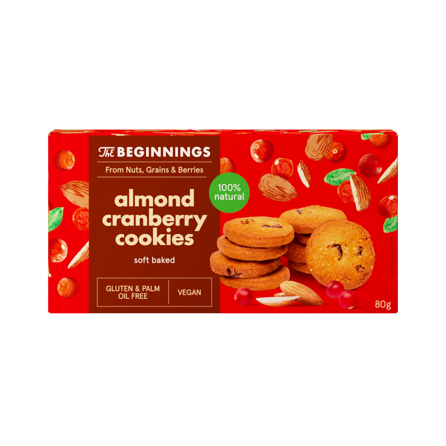 Galletas de Almendra y Arándanos Rojos