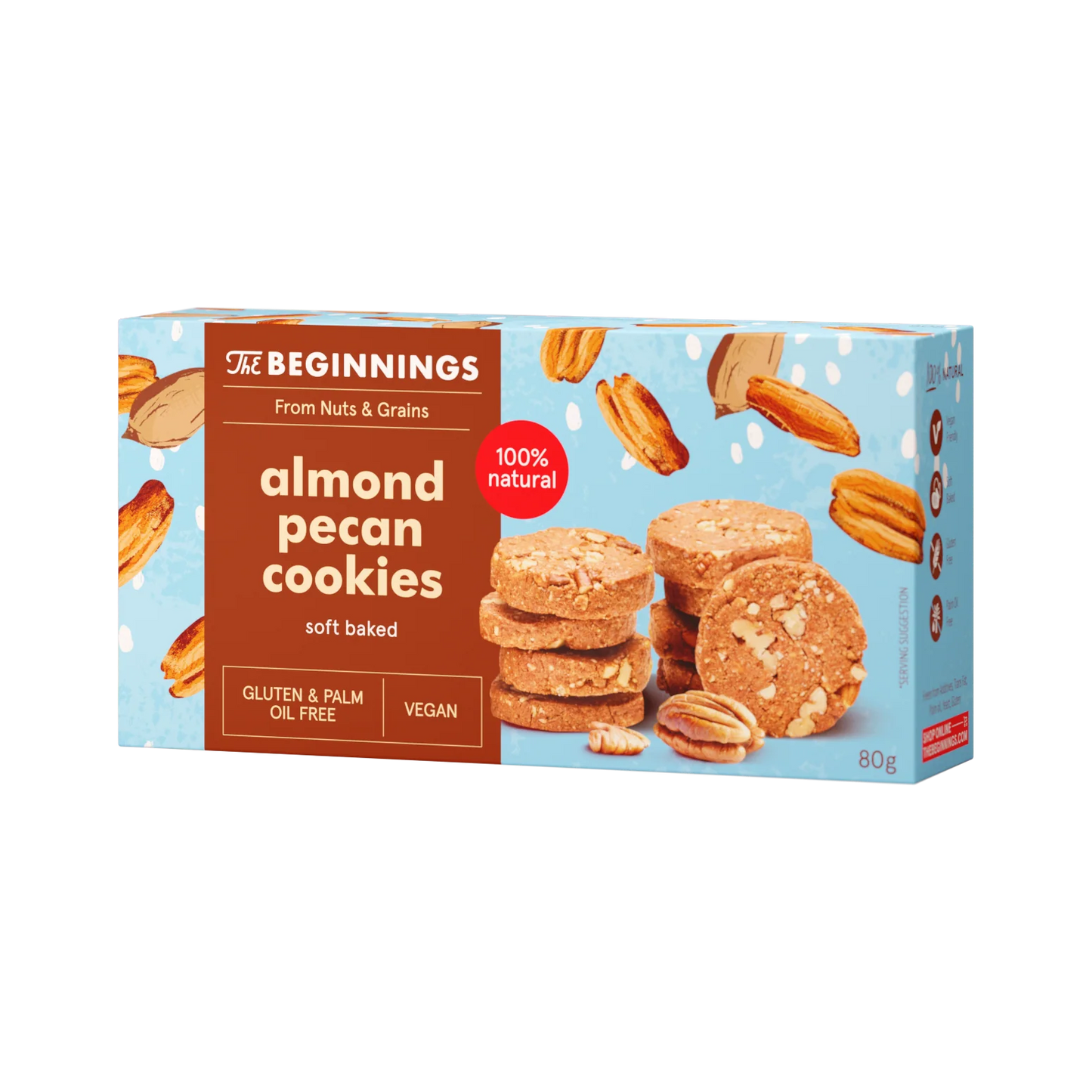 Galletas de Almendra y Nuez Pecana