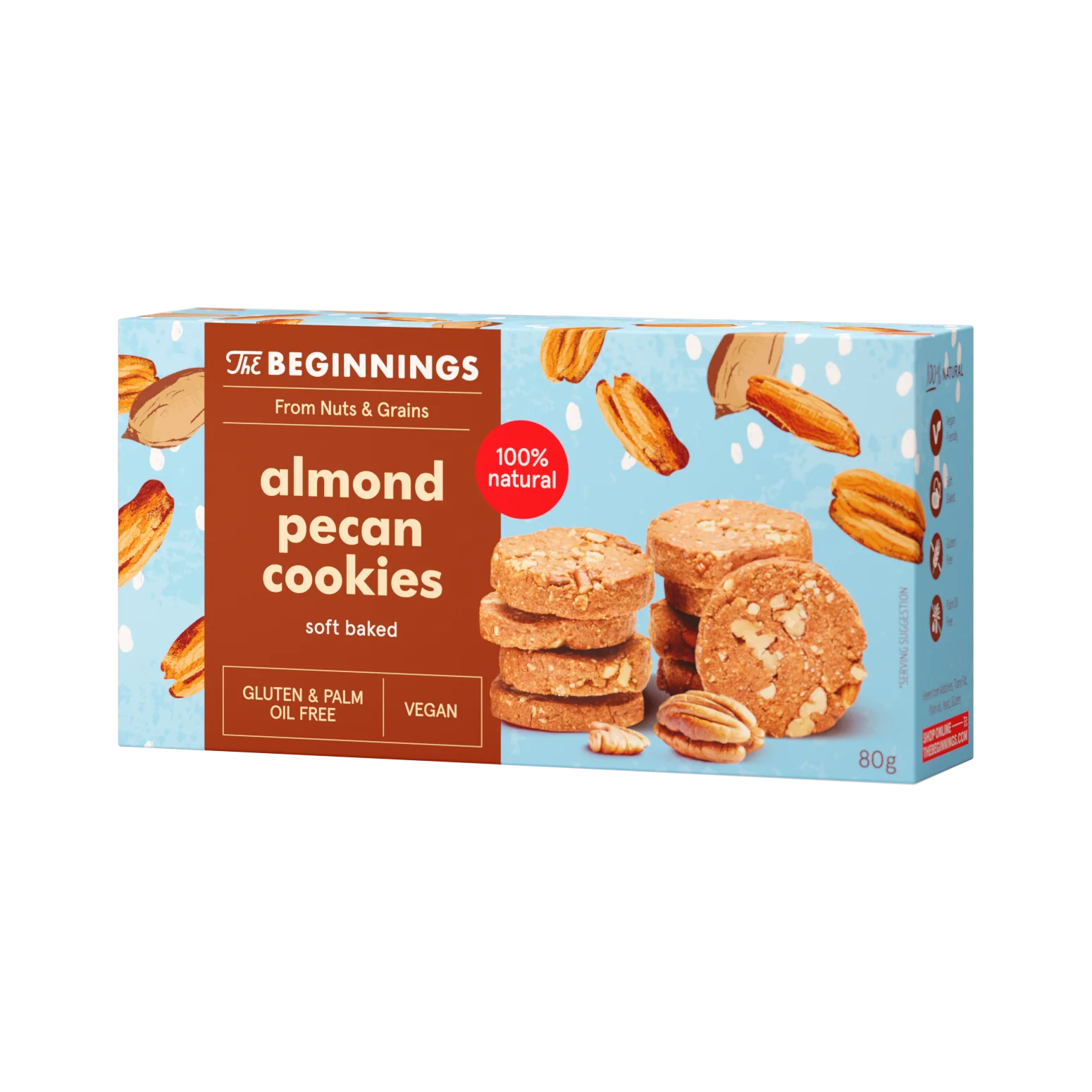 Galletas de Almendra y Nuez Pecana