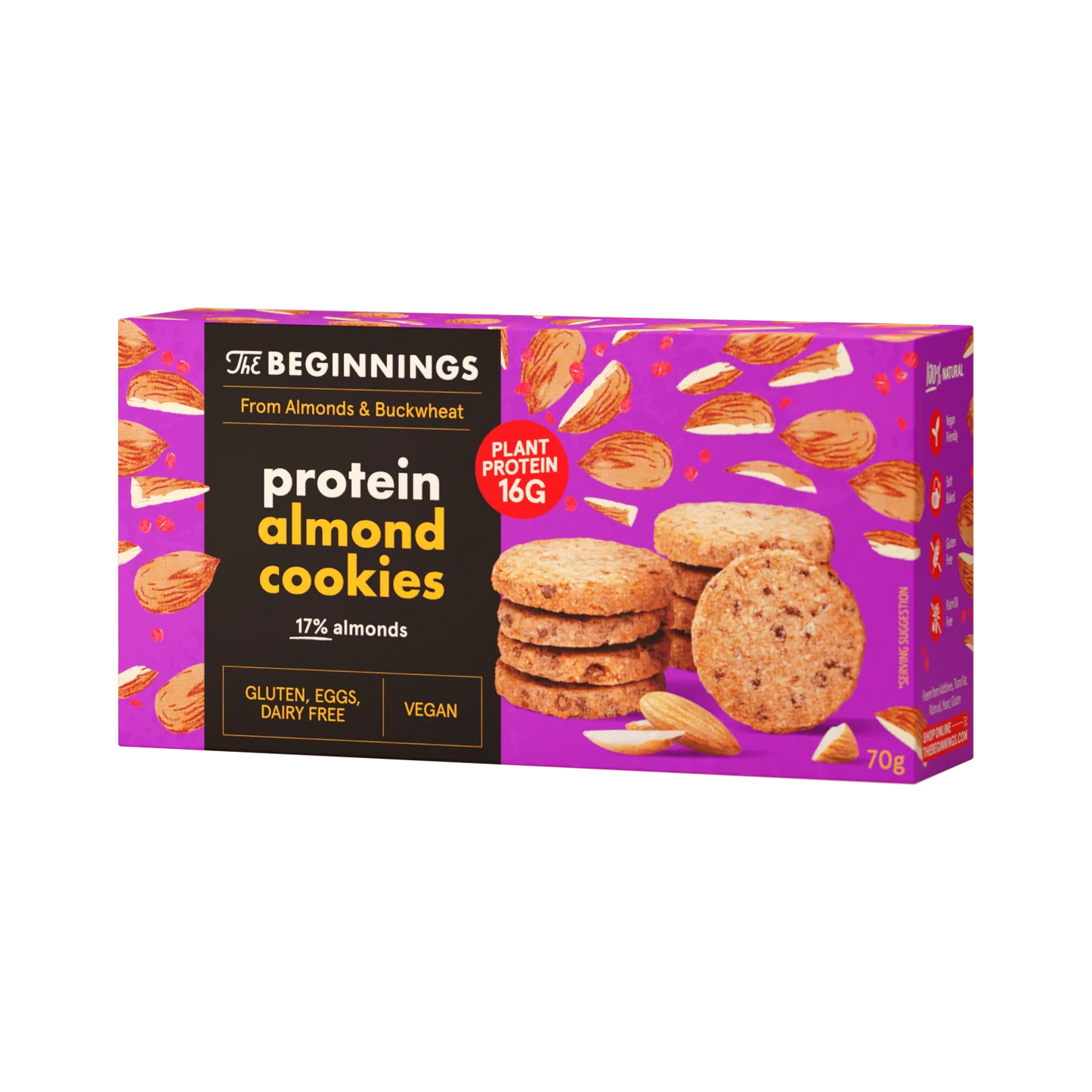 Galletas Proteicas de Almendra