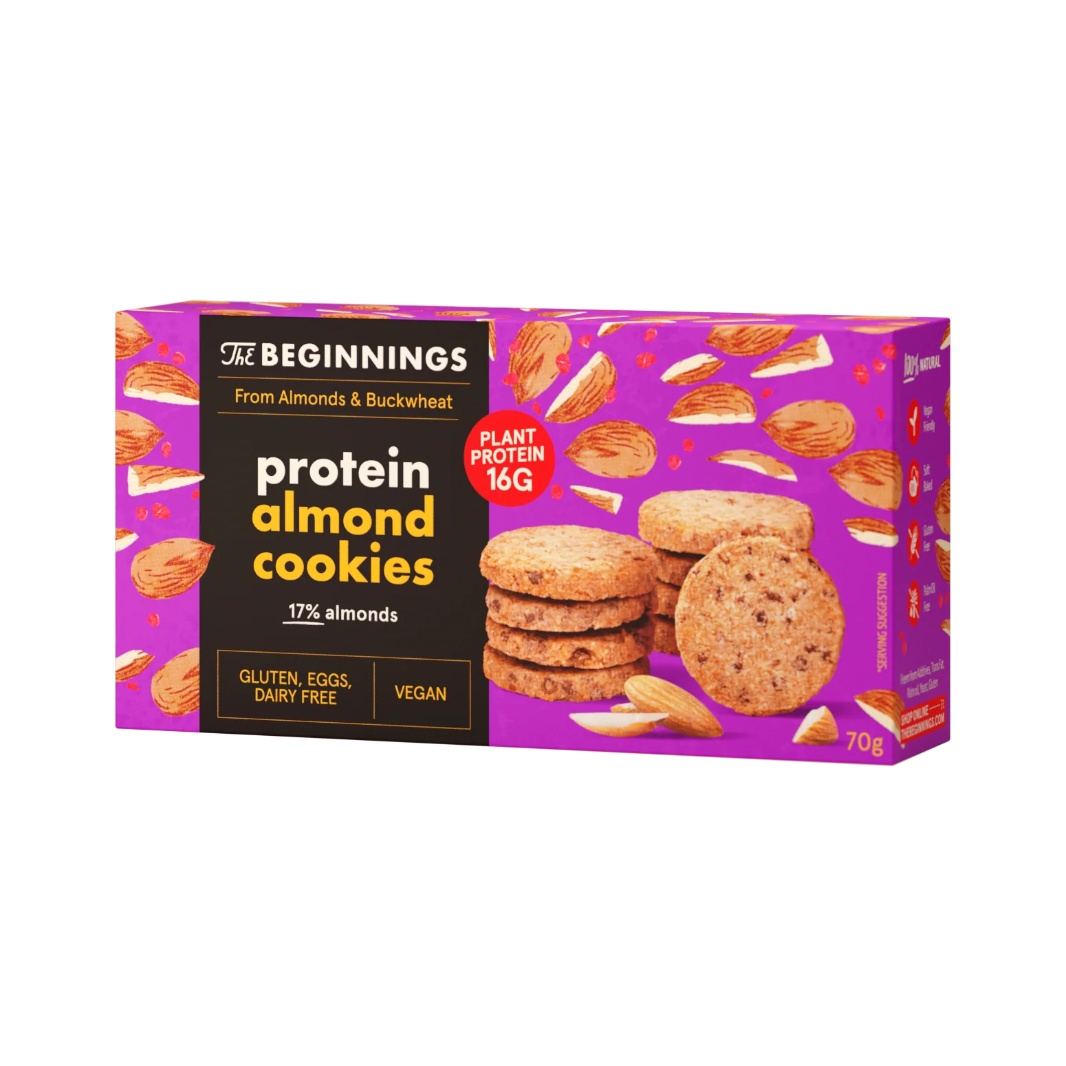Galletas Proteicas de Almendra