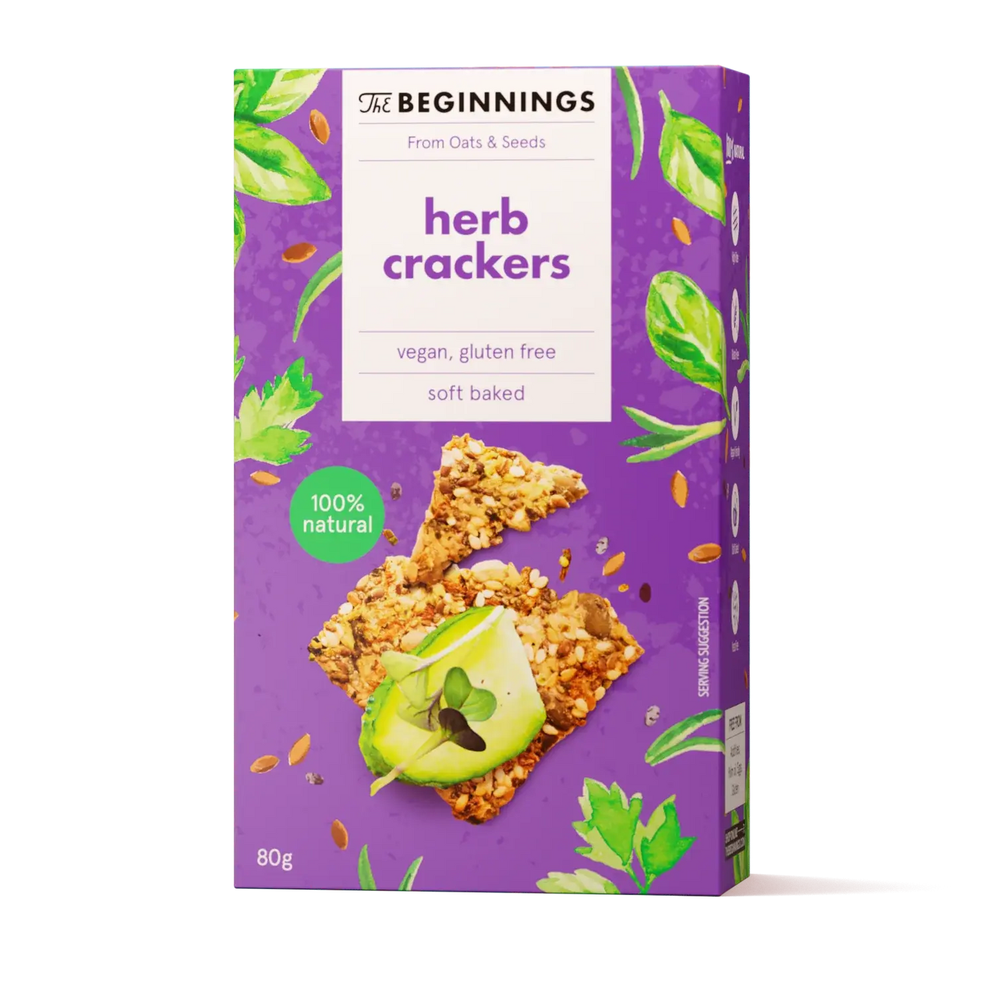Crackers de Semillas y Hierbas Aromáticas