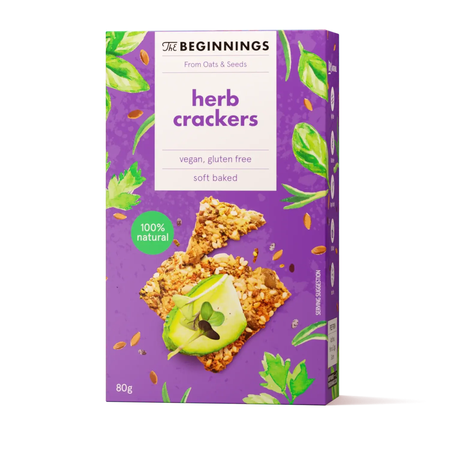Crackers de Semillas y Hierbas Aromáticas