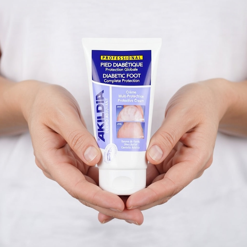 Akildia Crema para el Cuidado de Pie Diabético