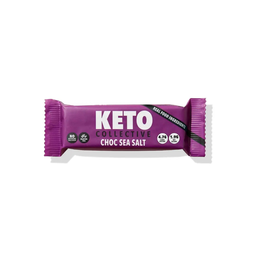 Barrita Keto de Chocolate y Sal Marina - 40gr