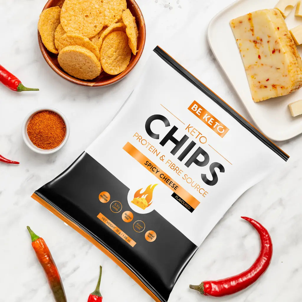 Keto Chips – Spicy Cheese 30g