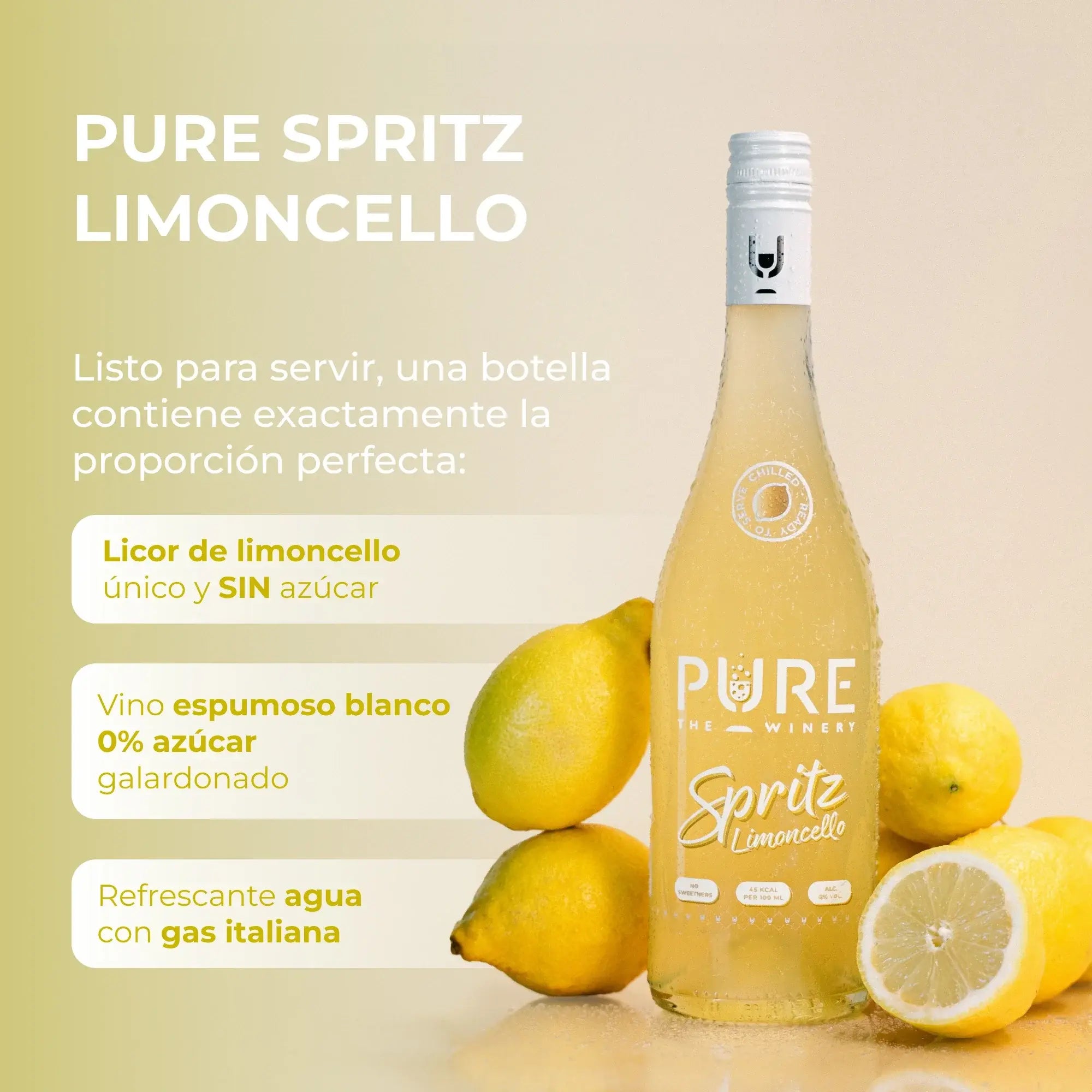 Limoncello Spritz 0% Azucar