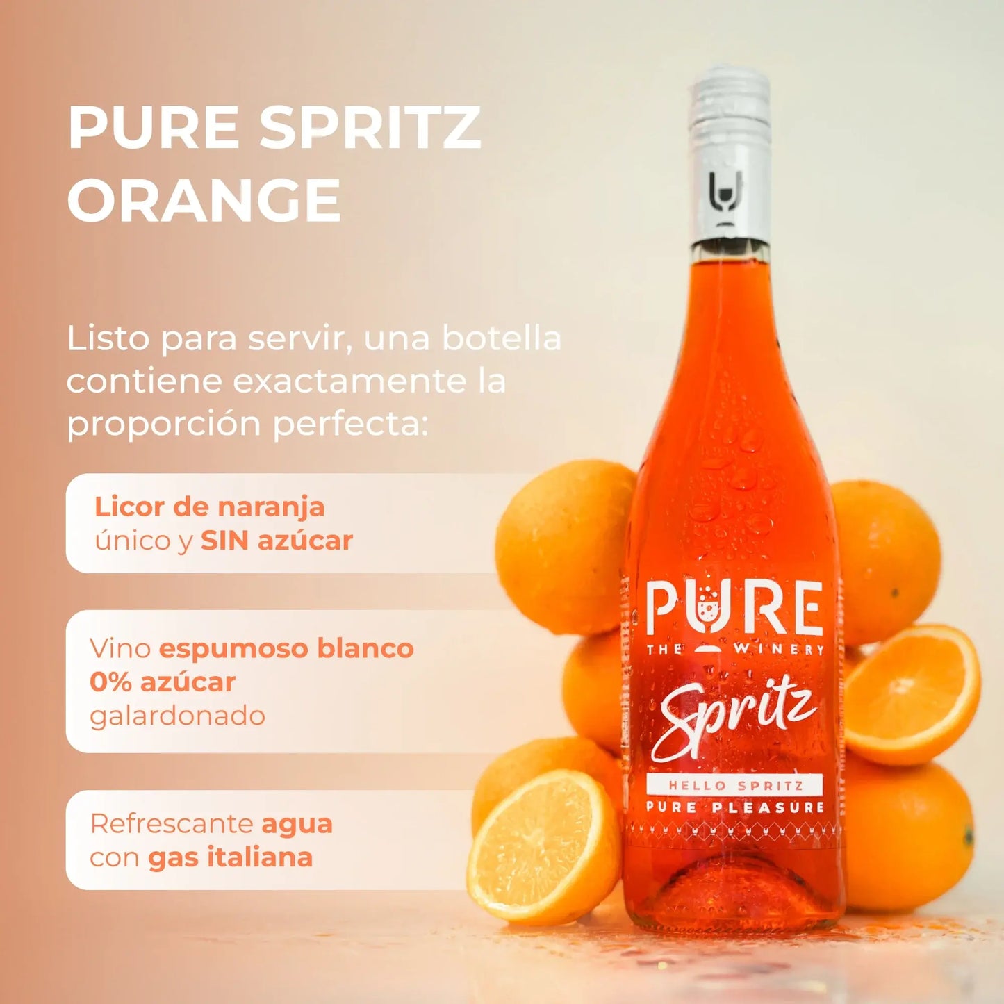 Orange Spritz 0% Azucar