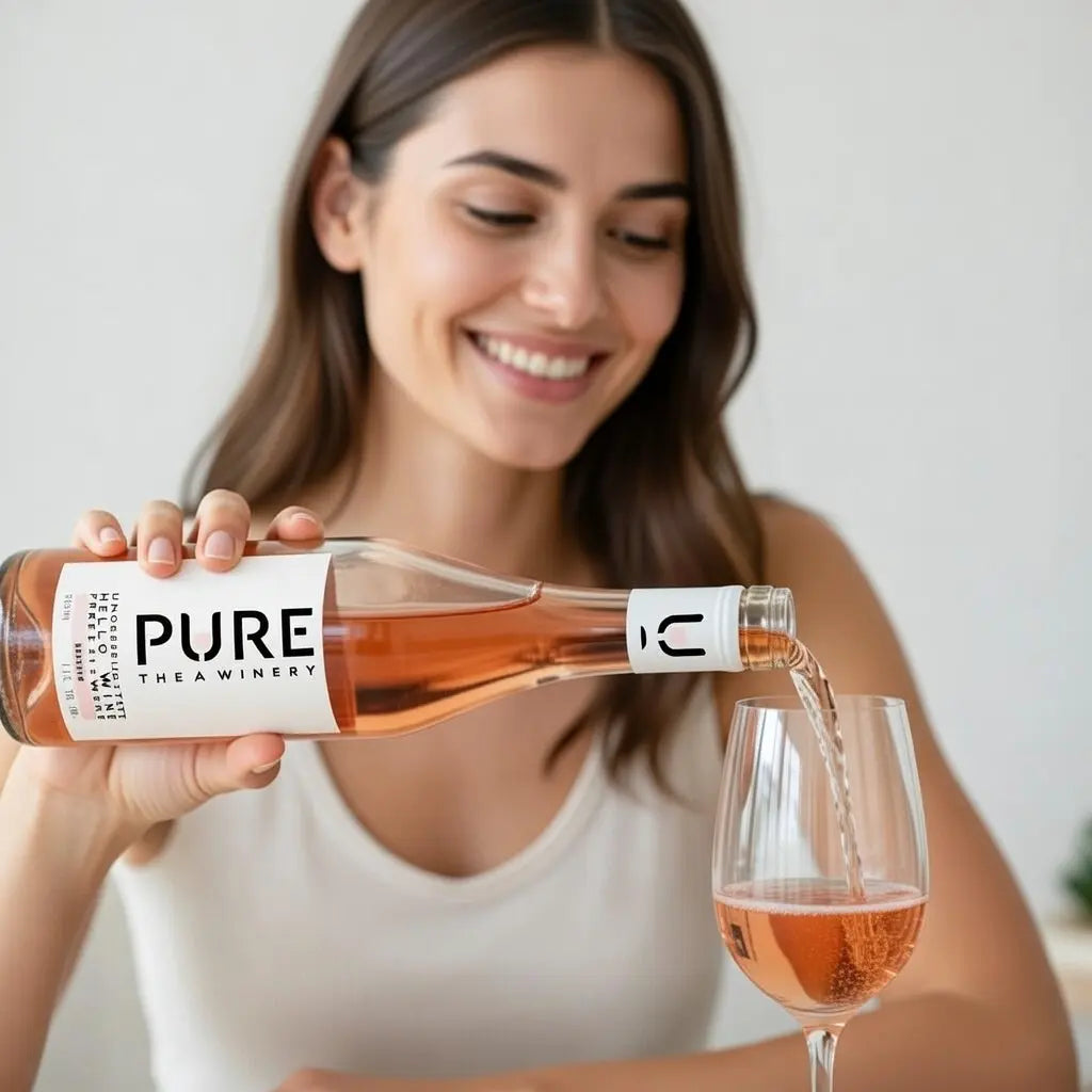 Vino Rosado 0% Azúcar