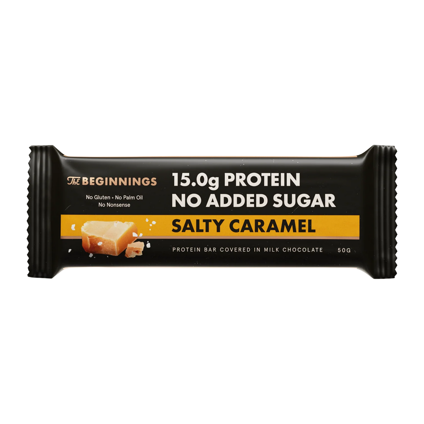 Barrita Proteica de Caramelo Salado