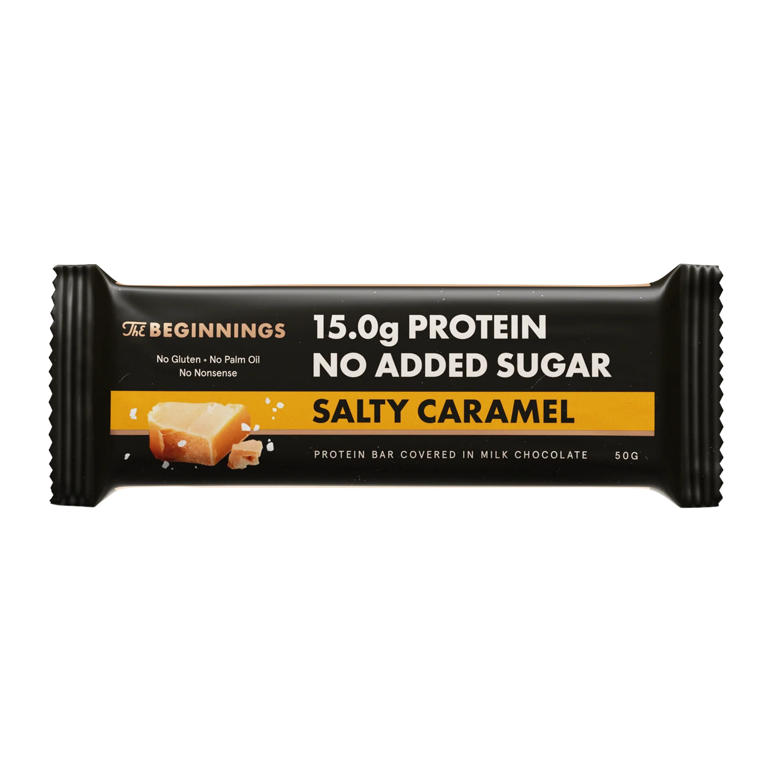 Barrita Proteica de Caramelo Salado